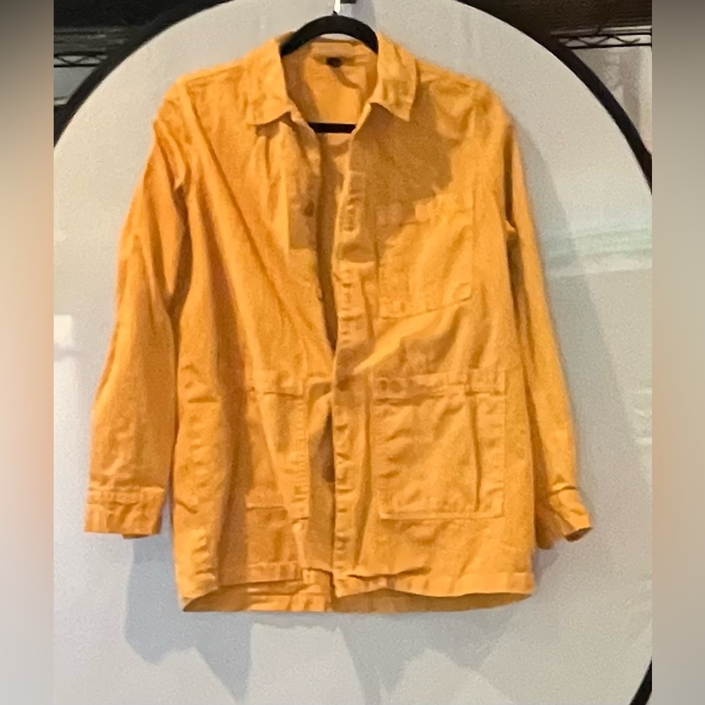 Universal Thread Yellow Lightweight Shirt Jacket